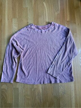 Time And Tru Pink Long Sleeve Thermal Shirt | XL